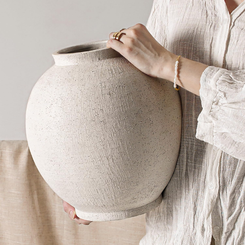 Decorative Vase - Sandstone